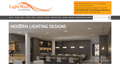 Desktop Screenshot of lightwavelighting.com